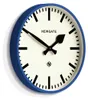 Newgate Number Three Railway - Wanduhr - Kobaltblau Náhled obrázku produktu 2