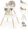 COSTWAY 6 in 1 seggiolone per bambini, seggiolone con Anteprima dell’immagine prodotto 1