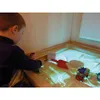 EDUPLAY 110267 Leuchtsandkasten, natur/weiß Produktbild-Vorschau 2