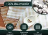 5et Set Geschirrtücher 100% Baumwolle in 50x70 cm, Produktbild-Vorschau 2
