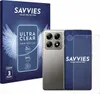 A product box and a smartphone with screen protectors are shown. Produktbild-Vorschau