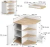 Wickelkommode Vicco Aria Weiß 85 x 90 cm mit Regalen und 4 Produktbild-Vorschau 2