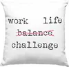Trendation - Work Life Challange Deko-Kissen mit Füllung Produktbild-Vorschau 1
