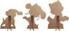 Set di stand-up in cartone Paw Patrol - Skye, Liberty e Anteprima dell’immagine prodotto 3