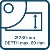 Bosch Absaughaube GDE 230 FC-S| 1600A003DL Náhľad obrázku produktu 3