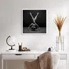 Poster - Poster ohne Rahmen - Frau Gymnastik Yoga - 60x60 Produktbild-Vorschau 5