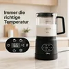Olvy Elektrischer Milchaufschäumer aus Glas 4-in-1, 500 W, Produktbild-Vorschau 7