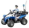 Bruder 63010 Policajná štvorkolka s policajtkou a Náhľad obrázku produktu 2