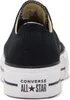 The back view of a black Converse Chuck Taylor All Star Lift Platform sneaker. Voir les images du produit
