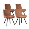 Hawthyhome Chaises de salle à manger, lot de 4 chaises Voir les images du produit 8