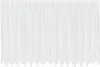 vidaXL Spitzenvorhang mit Vorhängen Floral Weiß 160 x 400 Produktbild-Vorschau 1