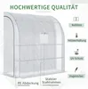 Fóliový skleník Outsunny se 2 dveřmi pro pěstování rostlin, Náhled obrázku produktu 4