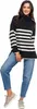 Maglioni da donna - maglione a righe, taglia XXL - taglio Anteprima dell’immagine prodotto 10
