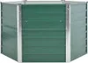 vidaXL Garten-Hochbeet Verzinkter Stahl 129x129x77 cm Grün Produktbild-Vorschau 1