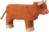 HOLZTIGER Bovino scozzese delle Highlands in legno - in Anteprima dell’immagine prodotto 1