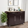 Carrello da cucina KOMFOTTEU su ruote, carrello di servizio Anteprima dell’immagine prodotto 7
