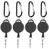 4 pièces Porte-clés extensible avec mousqueton - Support en Voir les images du produit 1