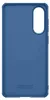 A dark blue phone case is shown from the back. Produktbild-Vorschau