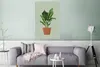MuchoWow® Poster Pflanzen - Blumentopf - Grün 80x120 cm - Produktbild-Vorschau 5