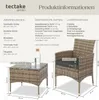 TecTake 403703, Hnědá, 2 sedadlo/sedadel, Dospělí a děti, Náhled obrázku produktu 12