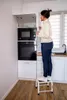 Drabest | Tabouret en acier à 1 marche, stable et robuste, Voir les images du produit 10