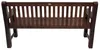Bank Holzbank Kolonial-Antik-Stil extra stabil dunkel geölt Produktbild-Vorschau 5
