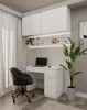 Mijas Laptop Desk Rechts Matt Weiss 4 Schubladen Produktbild-Vorschau 5
