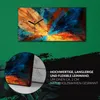 Wandbild Leinwand Bilder Wanduhr 60x30 Foto Bild Moderne Produktbild-Vorschau 5