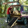 YZNAHRE Hunderampe 100cm Hundetreppe Holz Faltbar Produktbild-Vorschau 10