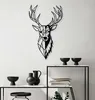 Wallity, Red Deer 2, nástěnná dekorace, černá, kov, 42 x 70 Náhled obrázku produktu 7