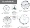 Neptun 30-częściowy zestaw porcelany z motywami morskimi Podgląd zdjęcia produktu 6
