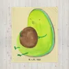 Mr. & Mrs. Panda Bettdecke Avocado Pfeifen - Gelb Pastell - Produktbild-Vorschau 2