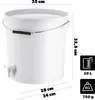 Secchio di fermentazione KADAX 20L, set bianco con Anteprima dell’immagine prodotto 2