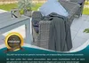 Kuscheldecke, 130x170 cm, Polar-Fleece, grau (taupe) Produktbild-Vorschau 6