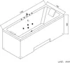 TroniTechnik® Whirlpool Badewanne IOS 170cm x 75cm inkl. Produktbild-Vorschau 11