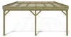 Tettoia posto auto coperto in legno 5.8x5.06 m - 29 m2 - Anteprima dell’immagine prodotto 4