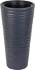 Grand pot de fleurs rond anthracite 70 cm pour l'intérieur Voir les images du produit 2