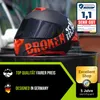 Broken Head Integralhelm BeProud Pro Sport Rot Sonnenblende Produktbild-Vorschau 2