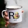 R Ente 2024 Emaille Tasse Rente Geschenk Ruhestand Produktbild-Vorschau 4