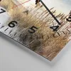 Wanduhr - Quadrat - Glasuhr - Ähren Küste Sonne - 30x30cm - Produktbild-Vorschau 5