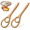 Dänischer Teigbesen Holz 2er Set, Sauerteig Rührbesen aus Produktbild-Vorschau 1