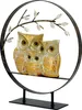 abc HOME | Dekofigur Eulenfamilie | 33,5 cm H Produktbild-Vorschau 1