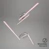 LED Deckenleuchte 2-flammig schwenkbar alu-chrom 3000K 12W Produktbild-Vorschau 4