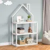 Kinderzimmer Regal LENISE in Hausform weiß - Kinderregal, Produktbild-Vorschau 6