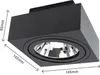 Spectrum LED Mirora GU10 AR111 schwenkbar schwarz Produktbild-Vorschau 8