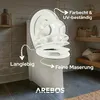 AREBOS WC sedadlo s integrovanou detskou sedačkou, systémom Náhľad obrázku produktu 9