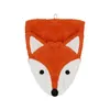 A washcloth shaped like a fox's face. Podgląd zdjęcia produktu