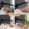 Wand Kleiderständer Klappbar, 180°Drehbare Kleiderhaken Produktbild-Vorschau 5