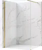 Duschwand Walk-In REA Flexi 70 Brush Gold Produktbild-Vorschau 1