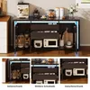 INONEFT, mobile bar con finitura lucida, dimensioni 160 x Anteprima dell’immagine prodotto 8